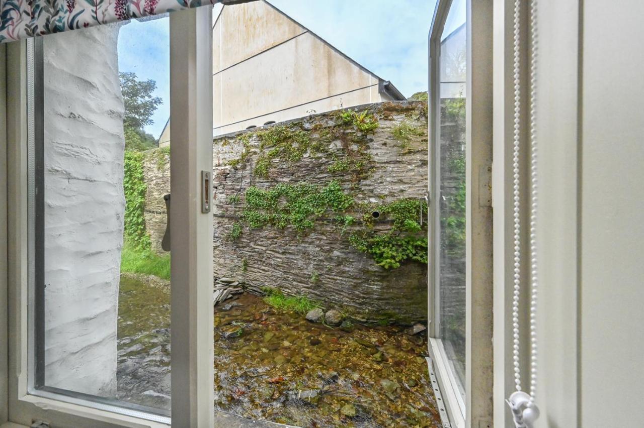 Luxury Couple'S Getaway With River Views And Parking Polperro Exteriör bild